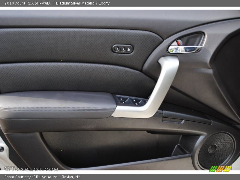Palladium Silver Metallic / Ebony 2010 Acura RDX SH-AWD