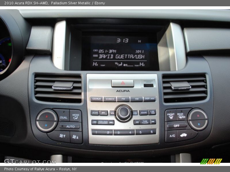 Controls of 2010 RDX SH-AWD