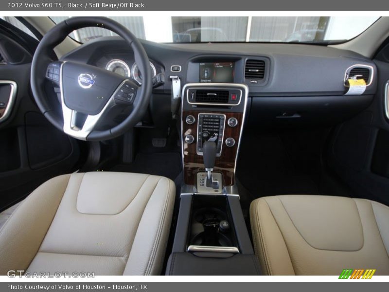 Black / Soft Beige/Off Black 2012 Volvo S60 T5