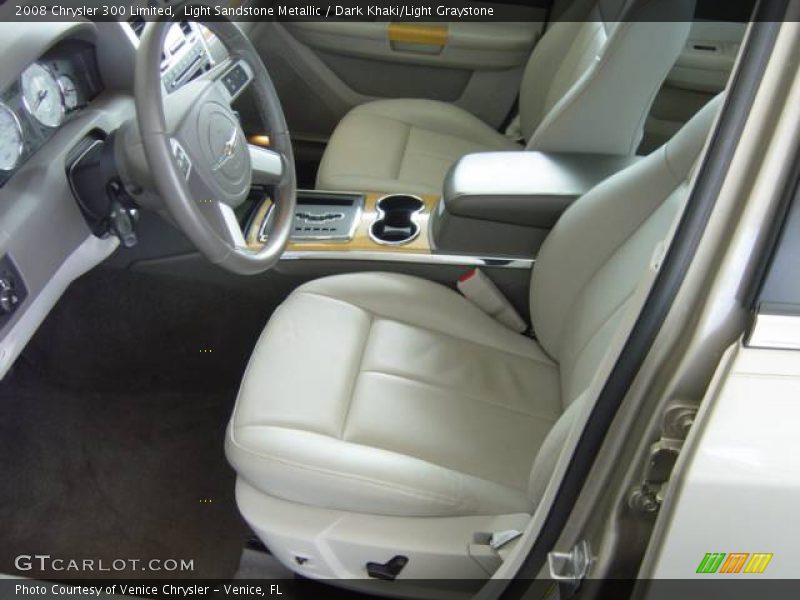 Light Sandstone Metallic / Dark Khaki/Light Graystone 2008 Chrysler 300 Limited