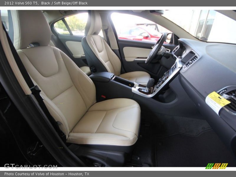 Black / Soft Beige/Off Black 2012 Volvo S60 T5