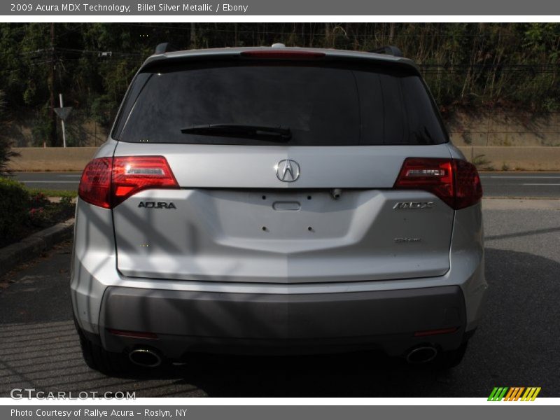 Billet Silver Metallic / Ebony 2009 Acura MDX Technology