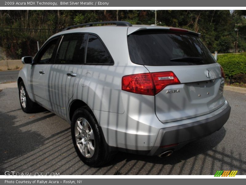 Billet Silver Metallic / Ebony 2009 Acura MDX Technology