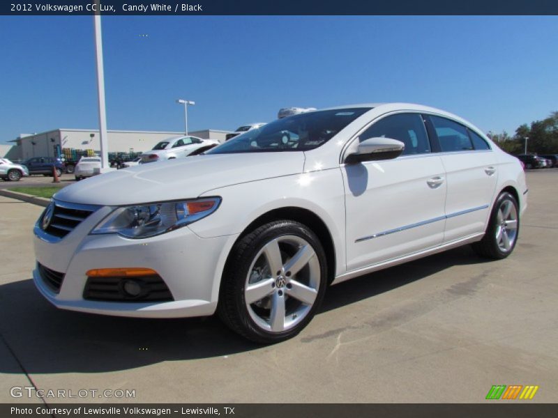 Candy White / Black 2012 Volkswagen CC Lux
