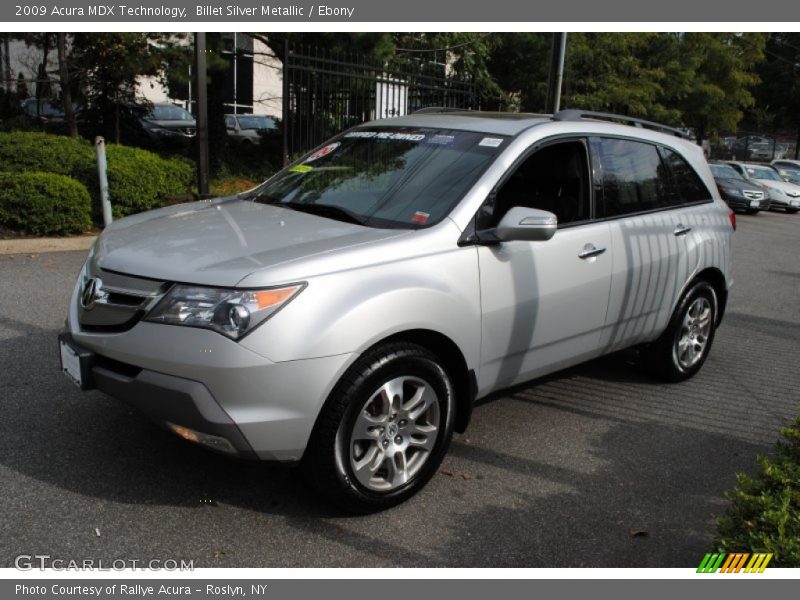 Billet Silver Metallic / Ebony 2009 Acura MDX Technology