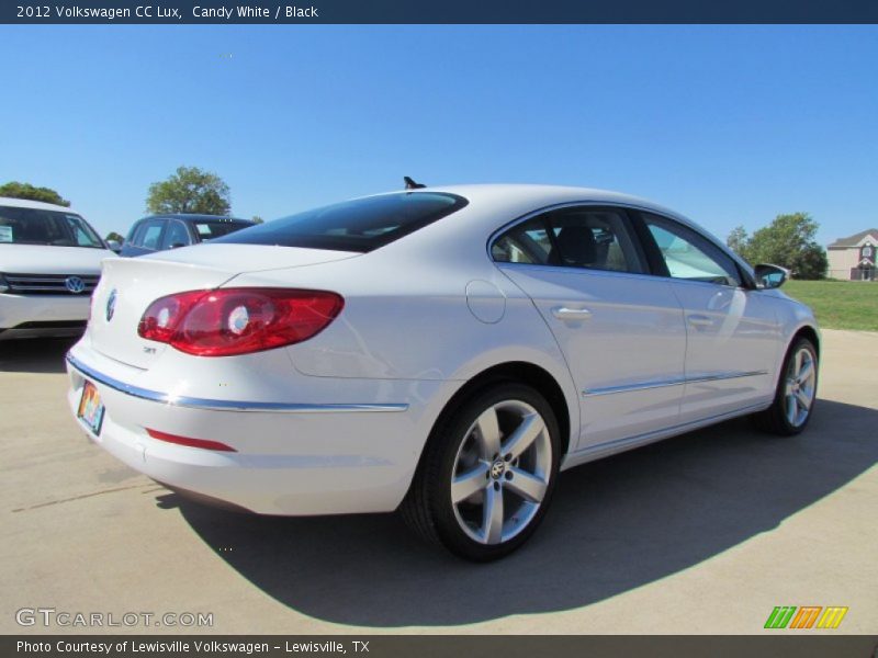 Candy White / Black 2012 Volkswagen CC Lux