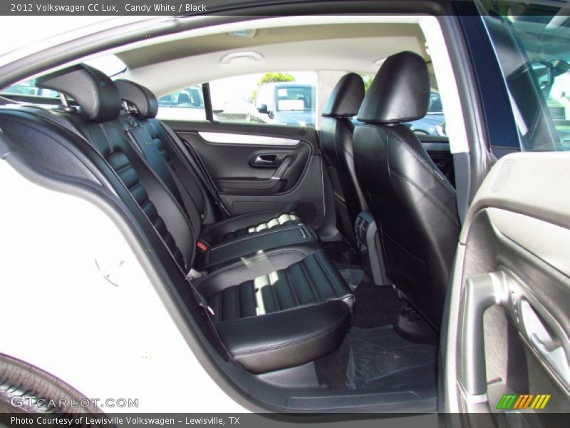 Candy White / Black 2012 Volkswagen CC Lux