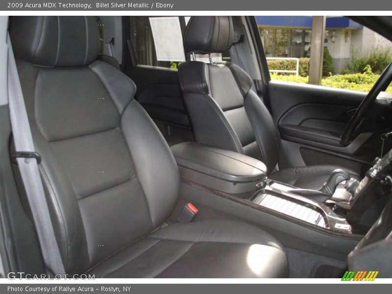 Billet Silver Metallic / Ebony 2009 Acura MDX Technology