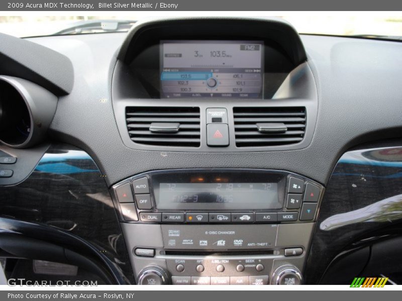 Billet Silver Metallic / Ebony 2009 Acura MDX Technology