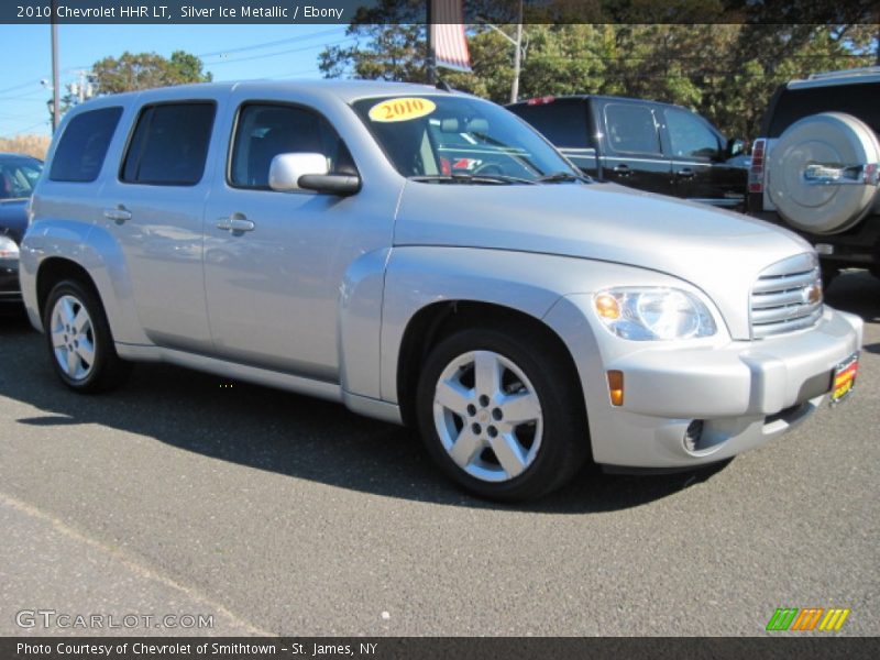Silver Ice Metallic / Ebony 2010 Chevrolet HHR LT