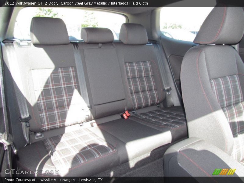 Carbon Steel Gray Metallic / Interlagos Plaid Cloth 2012 Volkswagen GTI 2 Door