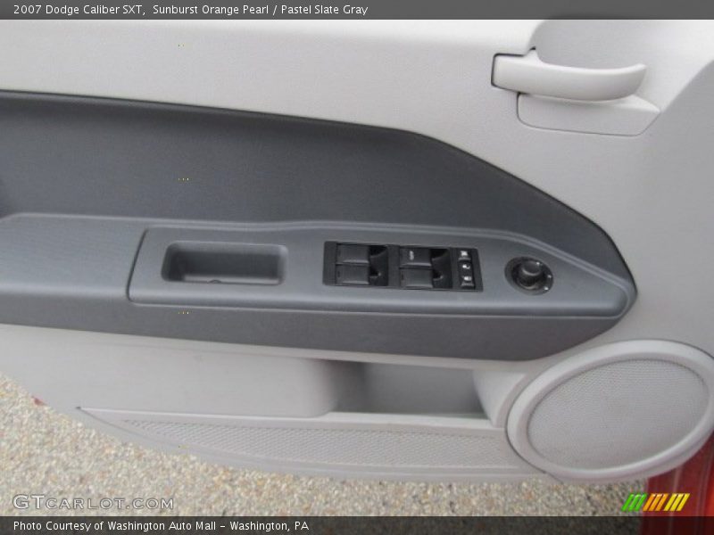 Sunburst Orange Pearl / Pastel Slate Gray 2007 Dodge Caliber SXT