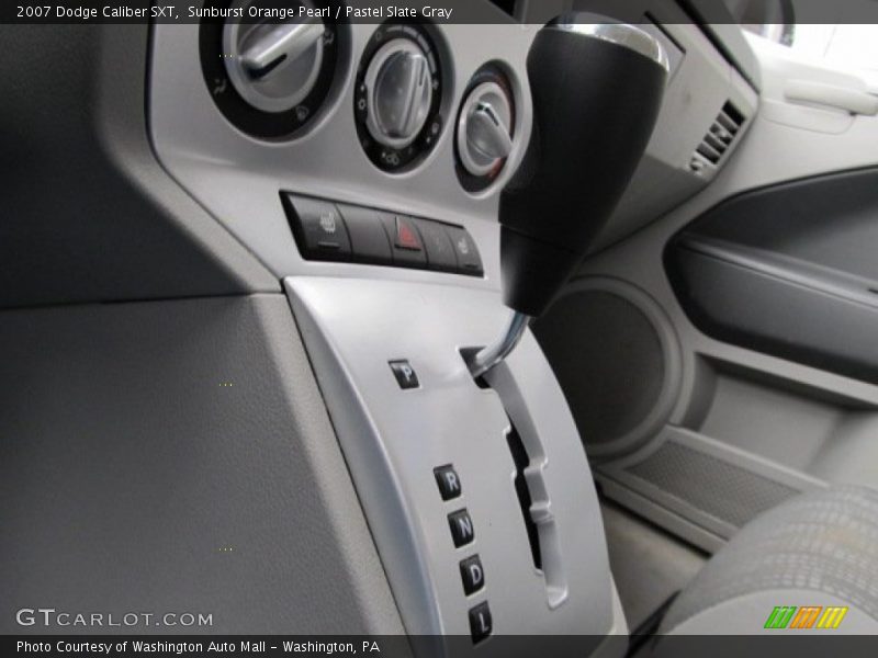 Sunburst Orange Pearl / Pastel Slate Gray 2007 Dodge Caliber SXT