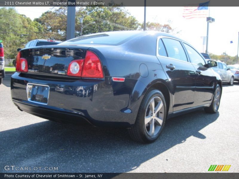 Imperial Blue Metallic / Ebony 2011 Chevrolet Malibu LT