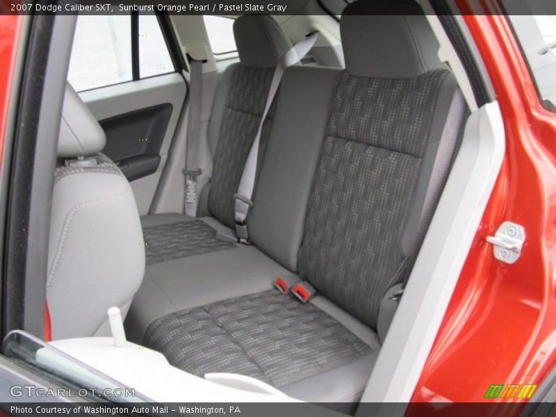 Sunburst Orange Pearl / Pastel Slate Gray 2007 Dodge Caliber SXT