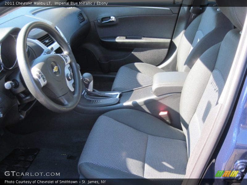 Imperial Blue Metallic / Ebony 2011 Chevrolet Malibu LT