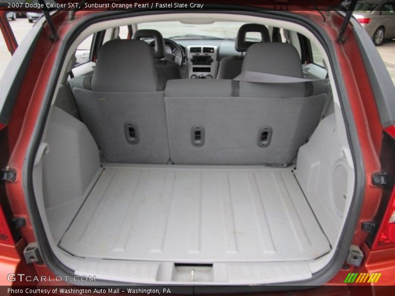 Sunburst Orange Pearl / Pastel Slate Gray 2007 Dodge Caliber SXT