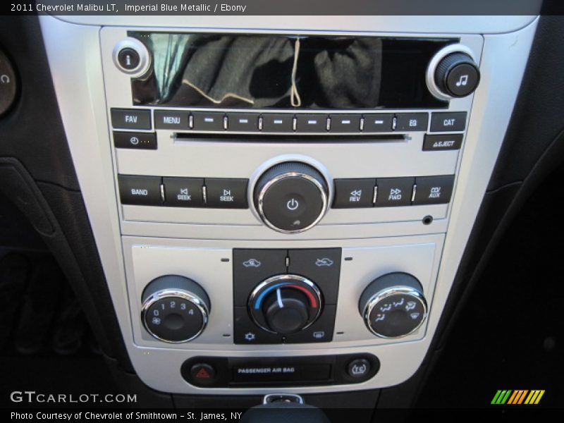 Imperial Blue Metallic / Ebony 2011 Chevrolet Malibu LT