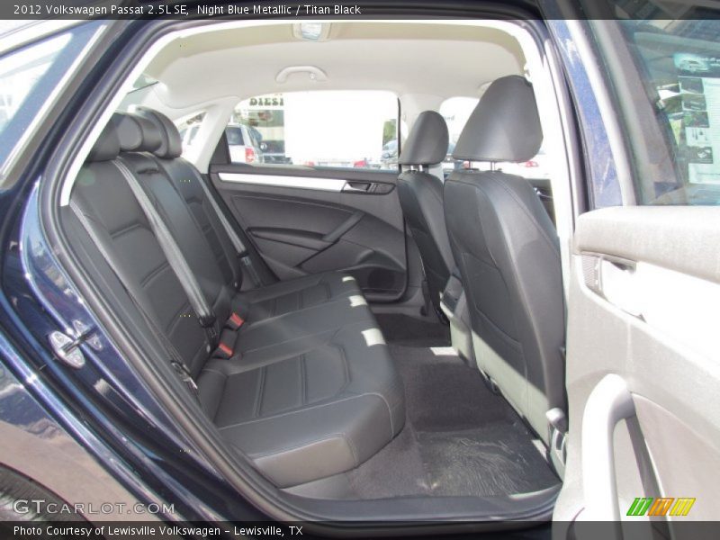  2012 Passat 2.5L SE Titan Black Interior