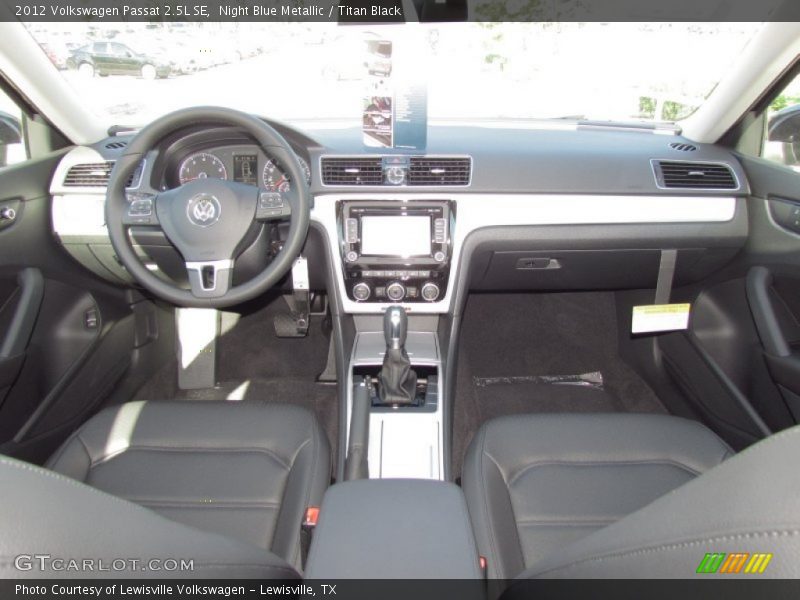 Dashboard of 2012 Passat 2.5L SE