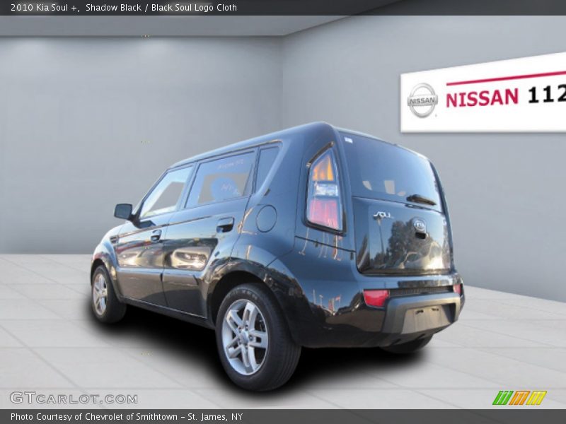 Shadow Black / Black Soul Logo Cloth 2010 Kia Soul +