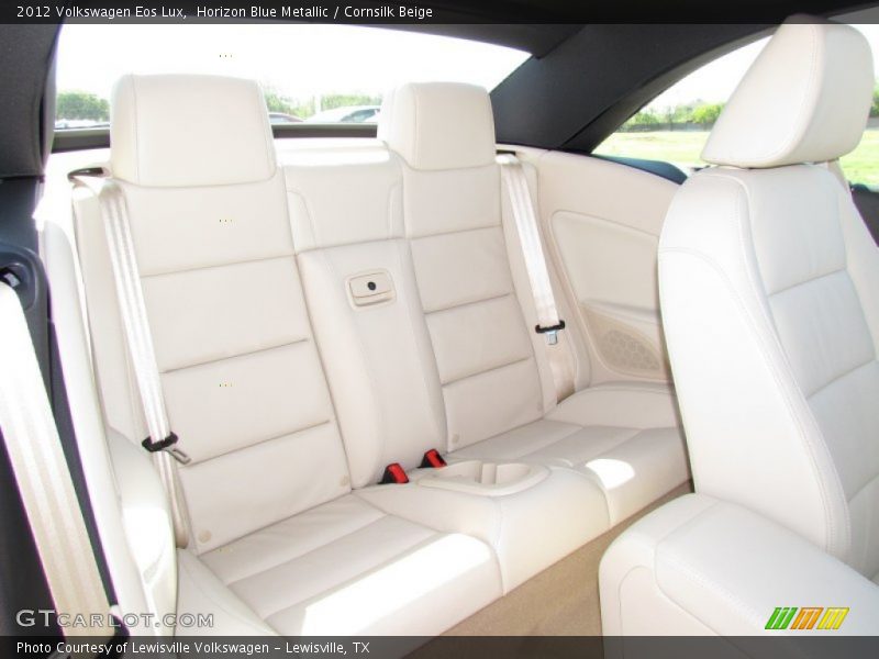 Horizon Blue Metallic / Cornsilk Beige 2012 Volkswagen Eos Lux