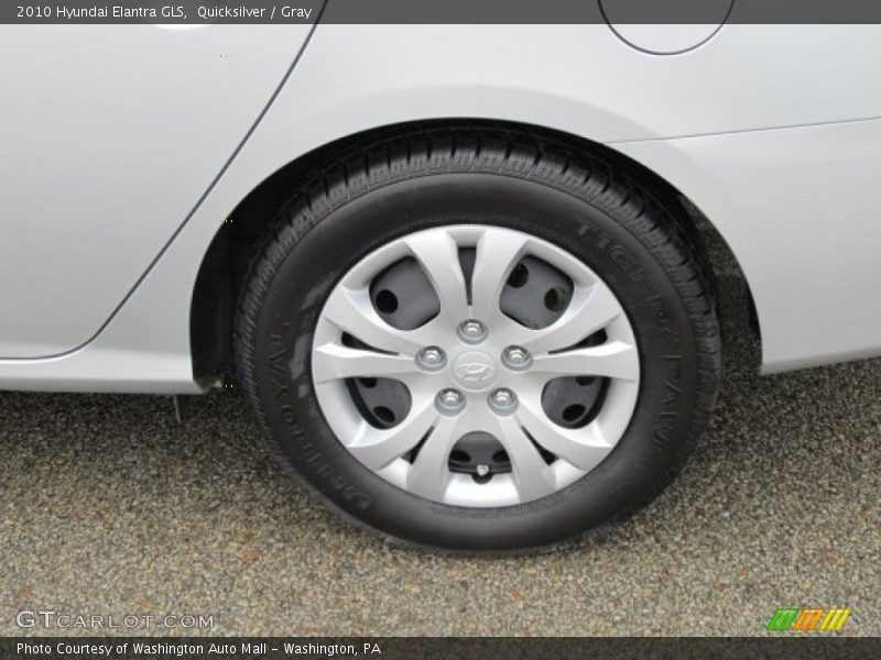 Quicksilver / Gray 2010 Hyundai Elantra GLS