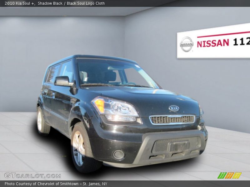 Shadow Black / Black Soul Logo Cloth 2010 Kia Soul +