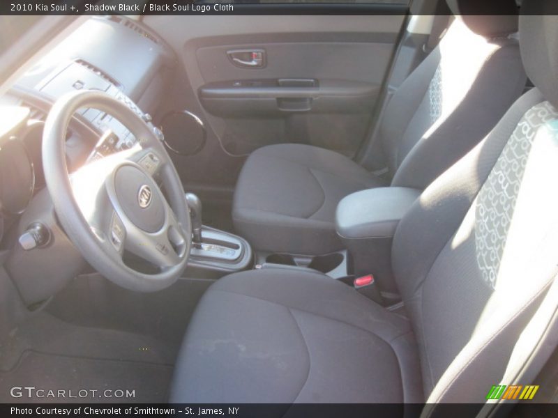 Shadow Black / Black Soul Logo Cloth 2010 Kia Soul +