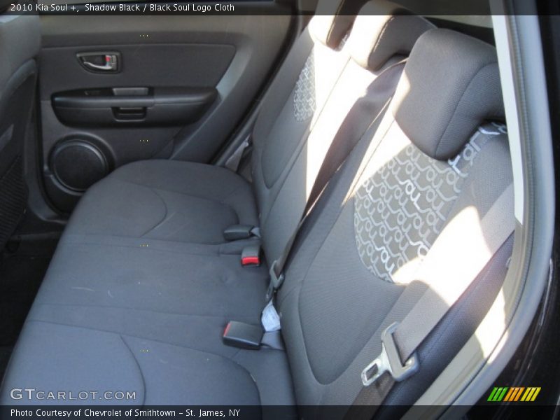 Shadow Black / Black Soul Logo Cloth 2010 Kia Soul +