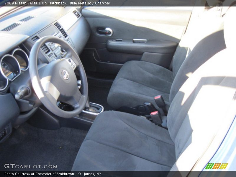 Blue Metallic / Charcoal 2009 Nissan Versa 1.8 S Hatchback
