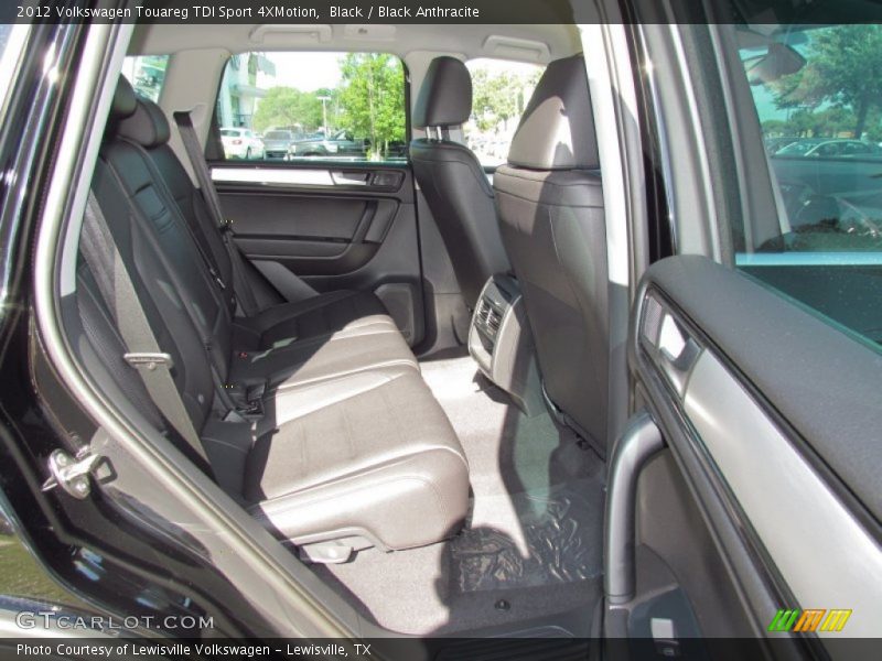 Black / Black Anthracite 2012 Volkswagen Touareg TDI Sport 4XMotion