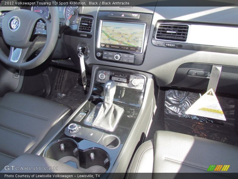 Black / Black Anthracite 2012 Volkswagen Touareg TDI Sport 4XMotion