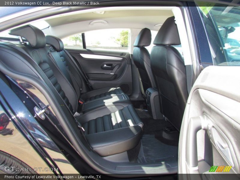 Deep Black Metallic / Black 2012 Volkswagen CC Lux