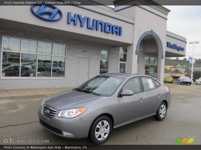 Carbon Gray Mist / Gray 2010 Hyundai Elantra GLS
