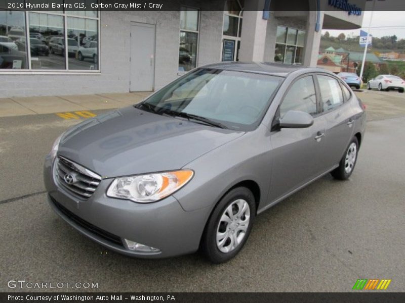 Carbon Gray Mist / Gray 2010 Hyundai Elantra GLS