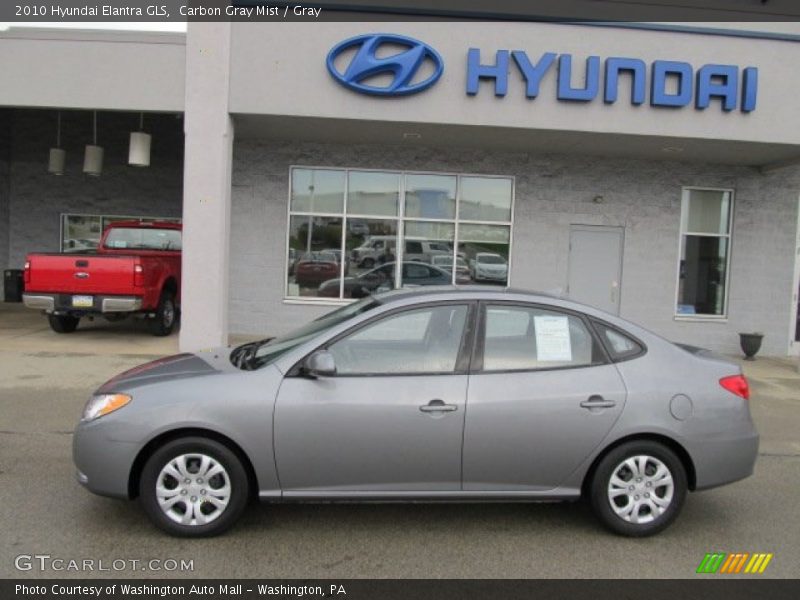 Carbon Gray Mist / Gray 2010 Hyundai Elantra GLS
