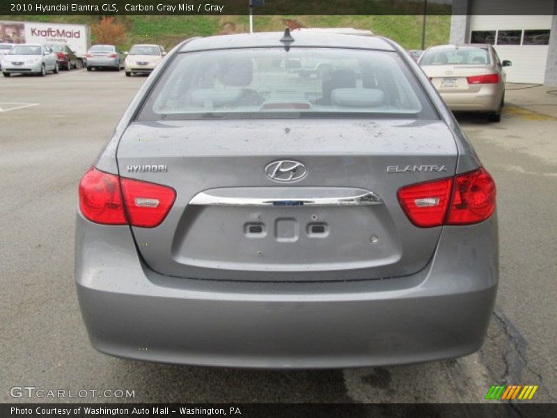 Carbon Gray Mist / Gray 2010 Hyundai Elantra GLS