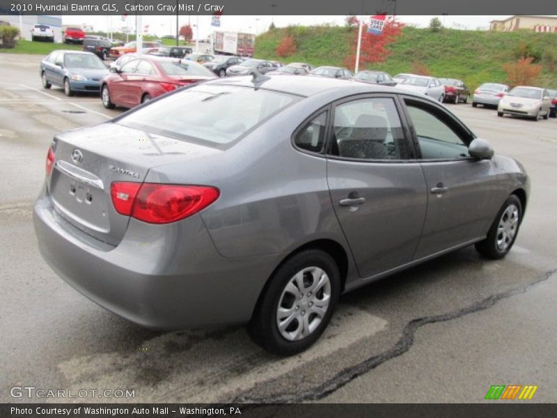 Carbon Gray Mist / Gray 2010 Hyundai Elantra GLS