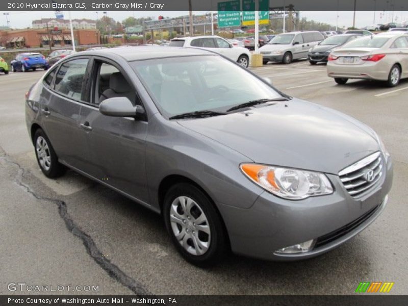 Carbon Gray Mist / Gray 2010 Hyundai Elantra GLS