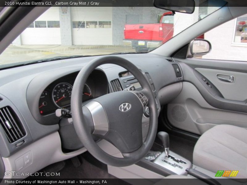 Carbon Gray Mist / Gray 2010 Hyundai Elantra GLS