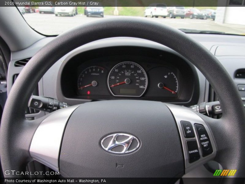 Carbon Gray Mist / Gray 2010 Hyundai Elantra GLS