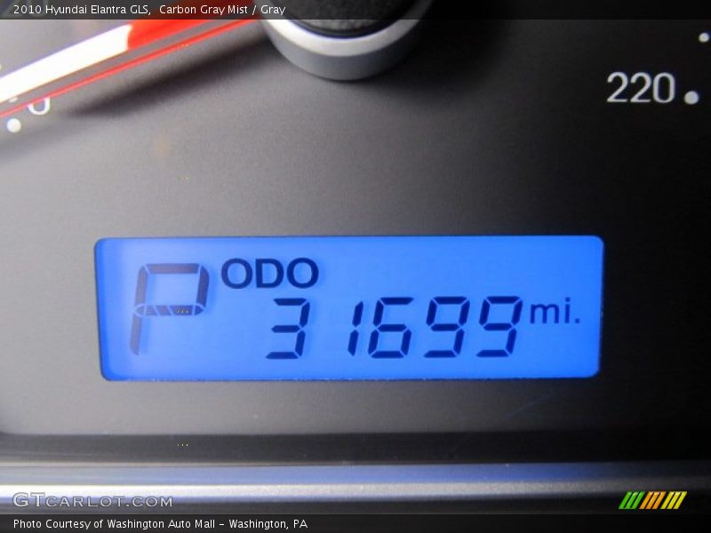 Carbon Gray Mist / Gray 2010 Hyundai Elantra GLS