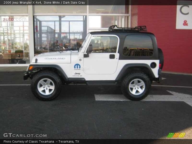 Stone White / Dark Slate Gray 2006 Jeep Wrangler X 4x4