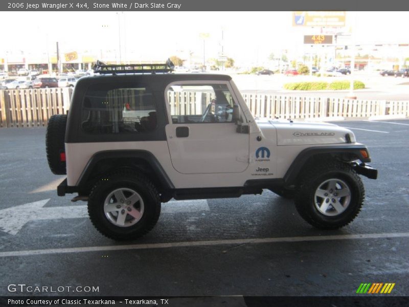 Stone White / Dark Slate Gray 2006 Jeep Wrangler X 4x4