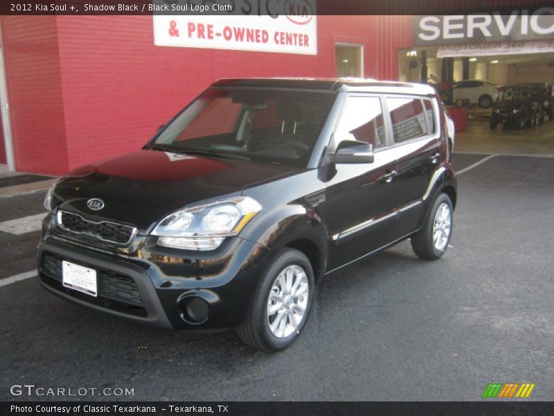 Shadow Black / Black Soul Logo Cloth 2012 Kia Soul +