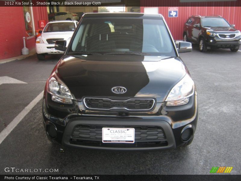 Shadow Black / Black Soul Logo Cloth 2012 Kia Soul +