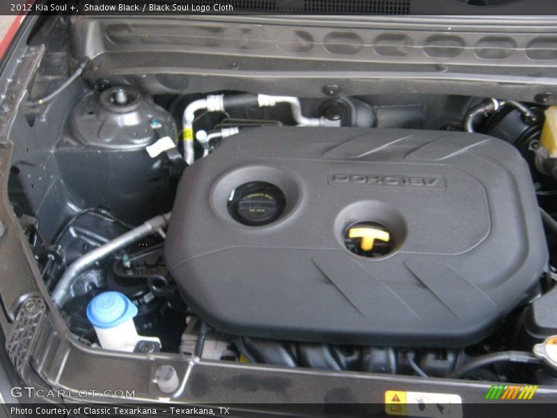 Shadow Black / Black Soul Logo Cloth 2012 Kia Soul +