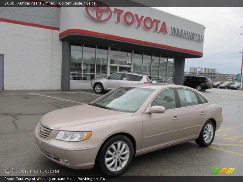 Golden Beige / Beige 2008 Hyundai Azera Limited