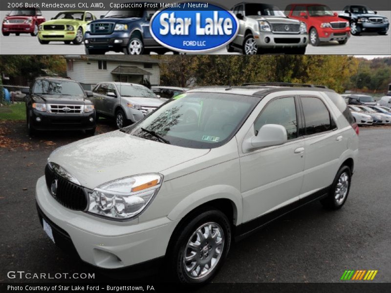 Cappuccino Frost Metallic / Neutral 2006 Buick Rendezvous CXL AWD